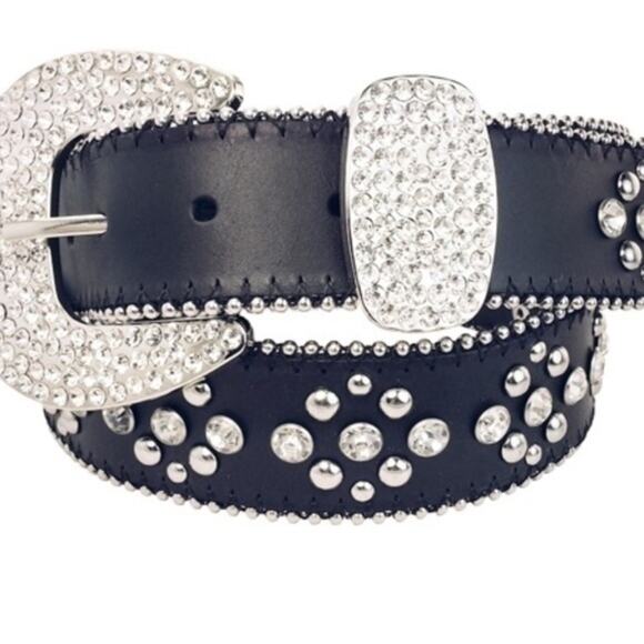 Dazzling Rhinestone Belt - Sparkling Elegance and Lasting Style - Picture 1 of 4